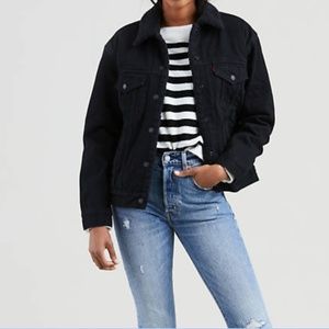 FINAL PRICE Ex-Boyfriend Sherpa Trucker Jacket